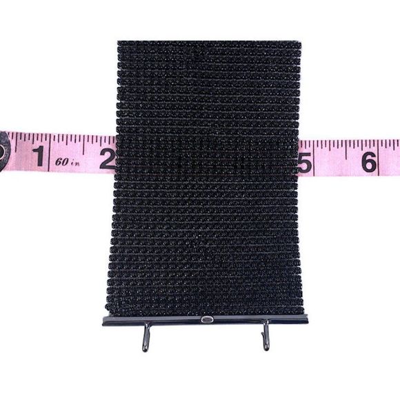 Vintage CHANEL Black Swarovski Crystal Mesh Bracelet 1998 - Picture 12 of 12